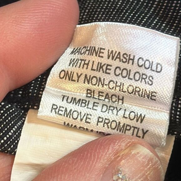 Johnston & Murphy Black Plaid Button Down shirt L Large 100% cotton - Picture 7 of 7